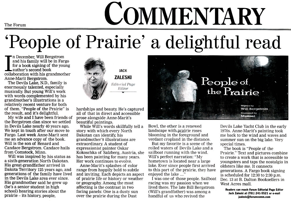 People of Prairie — a delightful read