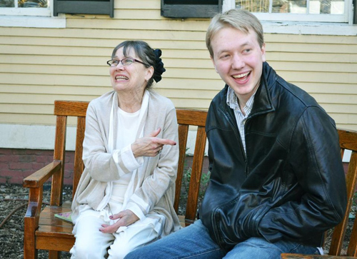 Anne-Marit Bergstrom and William Bergstrom — Photo by Parul Agarwal, The Harvard Crimson